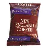 New England Coffee Coffee Portion Packs, French Dark Roast, 2.5 oz Pack, 24/Box (026190)