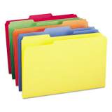 Smead Colored File Folders, 1/3-Cut Tabs, Legal Size, Assorted, 100/Box (16943)
