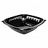 PresentaBowls Pro Black Square Bowls, 32 oz, 8.5 x 8.5 x 2, Plastic, 63/Bag, 4 Bags/Carton (B32SB)