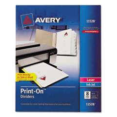 Avery Customizable Print-On Dividers, 8-Tab, Letter (11528)