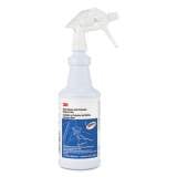 3M Ready-to-Use Glass Cleaner with Scotchgard, Apple Scent, 32 oz Spray Bottle (85788)