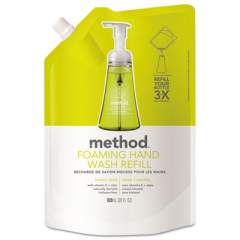 Method Foaming Hand Wash Refill, Lemon Mint, 28 oz Pouch (01365)