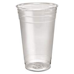 Dart Ultra Clear PETE Cold Cups, 24 oz, Clear, 50/Sleeve, 12 Sleeves/Carton (TD24)