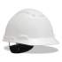 3M H-700 Series Hard Hat with Four Point Ratchet Suspension, White (H701R)