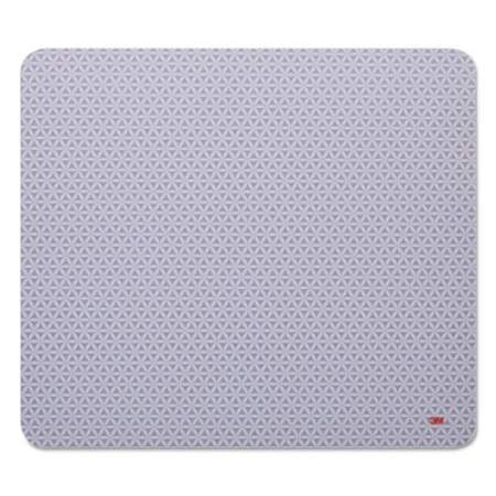 3M Precise Mouse Pad, Nonskid Back, 9 x 8, Gray/Bitmap (MP114BSD1)