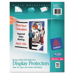 Avery Top-Load Display Sheet Protectors, Letter, 10/Pack (74404)