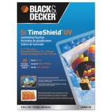 BLACK+DECKER LAM5X725 TimeShield Laminating Pouches