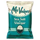 Miss Vickie's Kettle Cooked Sea Salt and Vinegar Potato Chips, 1.38 oz Bag, 64/Carton (44446)