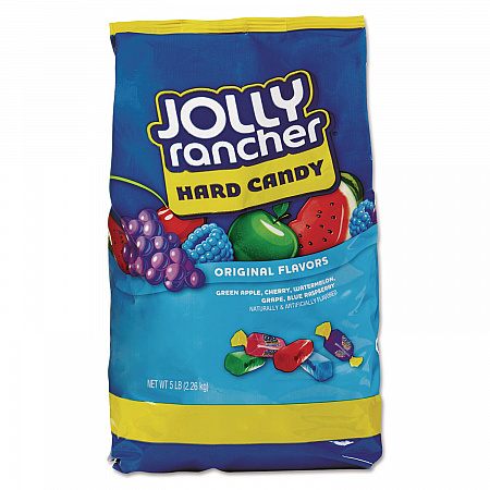 Original Hard Candy, Assorted Fruit Flavors, 5 lb Bag (884243)