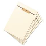 Smead Stackable Folder Dividers w/ Fasteners, 1/5-Cut Top Tab, Letter Size, Manila, 50/Pack (35605)