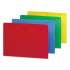 Smead Colored File Jackets with Reinforced Double-Ply Tab, Straight Tab, Letter Size, Assorted Colors, 100/Box (75613)