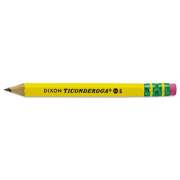 Ticonderoga Golf Pencils, HB (#2), Black Lead, Yellow Barrel, 72/Box (13472)