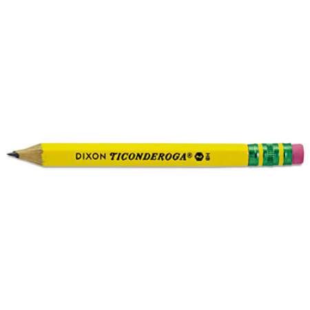 Ticonderoga Golf Pencils, HB (#2), Black Lead, Yellow Barrel, 72/Box (13472)