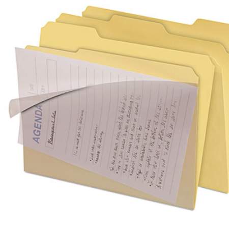 find It Clear View Interior File Folders, 1/3-Cut Tabs, Letter Size, Manila, 8/Pack (FT07186)