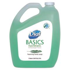 Dial Professional Basics Hypoallergenic Foaming Hand Wash, Honeysuckle, 1 gal, 4/Carton (98612CT)
