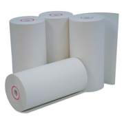 Universal Direct Thermal Print Paper Rolls, 0.38" Core, 4.38" x 127ft, White, 50/Carton (35765)