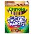 Crayola Multicultural Colors Washable Marker, Broad Bullet Tip, Assorted Colors, 8/Pack (587801)