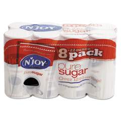 N'Joy Pure Sugar Cane, 22 oz Canisters, 8/Carton (827820)