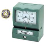 Acroprint Model 150 Heavy-Duty Time Recorder, Automatic Operation, Date/1-12 Hours/Minutes, Green (012070400)