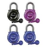 Master Lock Set-Your-Own Combination Lock, Steel, 1 7/8" Wide, Assorted (1590D)