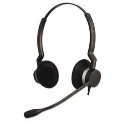 Jabra QD Binaural Over-the-Head Corded Headset (2309820105)