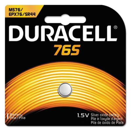 Duracell Button Cell Silver Oxide Camera Battery, 1.5V (MS76BPK)