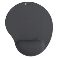 Innovera Mouse Pad w/Gel Wrist Pad, Nonskid Base, 10-3/8 x 8-7/8, Gray (50449)