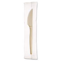 Eco-Products RENEWABLE INDIVIDUALLY WRAPPED PLANT STARCH KNIFE - 7"., 750/CARTON (EPS071)
