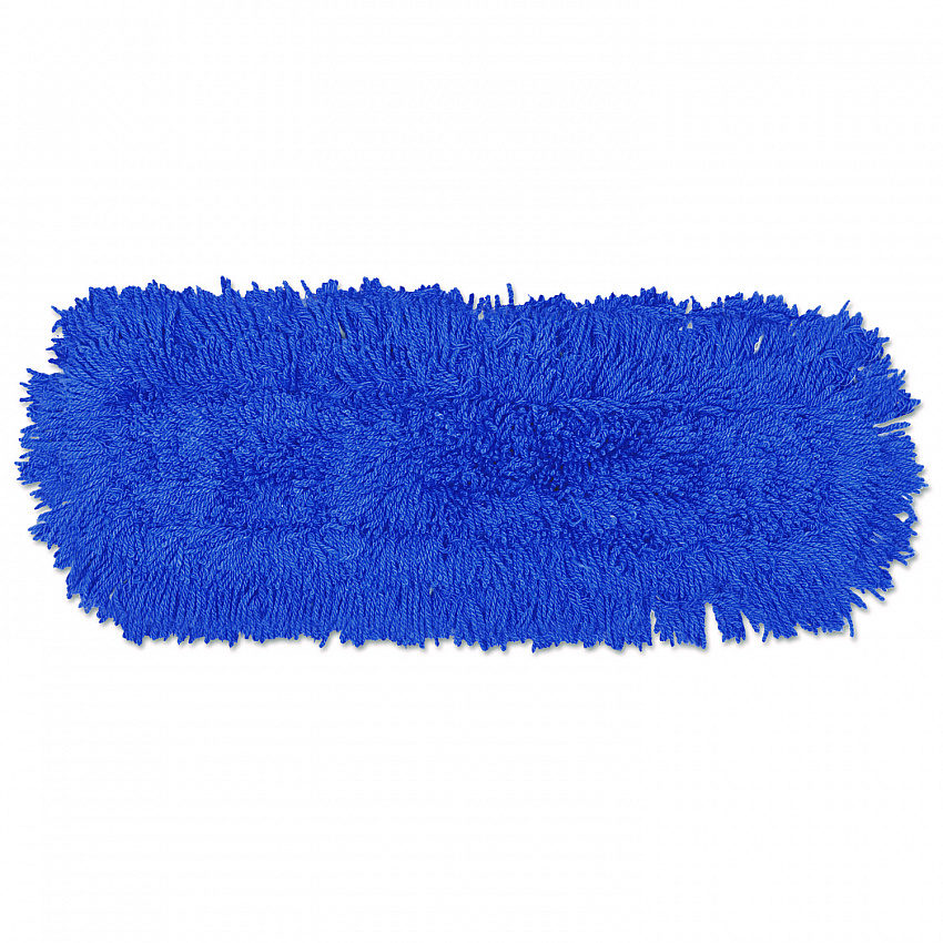 Twisted Loop Blend Dust Mop, Synthetic, 24 x 5, Blue, Dozen (J353DZ)