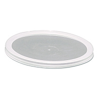 Deli Container Lids, Over-Cap-Style, Clear, Plastic, 50/Pack, 10 Packs/Carton (APCTRL409PP)