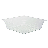 Reflections Portion Plastic Trays, Shallow, 4 oz Capacity, 3.5 x 3.5 x 1, Clear, 2,500/Carton (R4296)