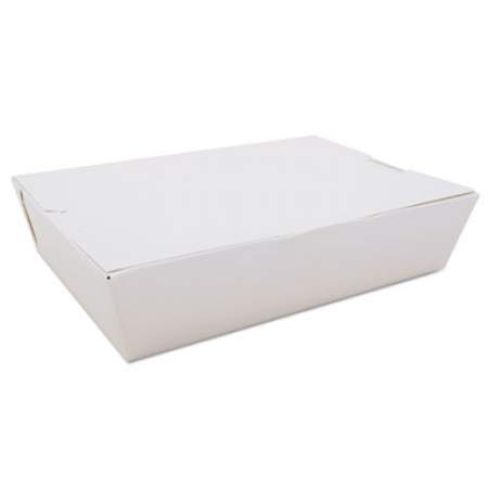 SCT CHAMPPAK CARRYOUT BOXES, #2, WHITE, 7.75 X 5.5 X 1.88, 200/CARTON (0742)
