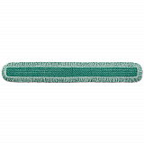 HYGEN Dust Mop Heads With Fringe, Green, 60", Microfiber, Cut-End (Q460GRE)