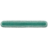 HYGEN Dust Mop Heads With Fringe, Green, 60", Microfiber, Cut-End (Q460GRE)