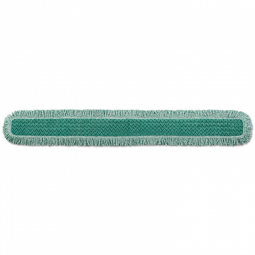 HYGEN Dust Mop Heads With Fringe, Green, 60", Microfiber, Cut-End (Q460GRE)