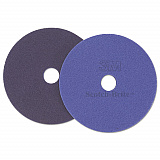 Diamond Floor Pad, 17" Diameter, Purple, 5/Carton (47951)
