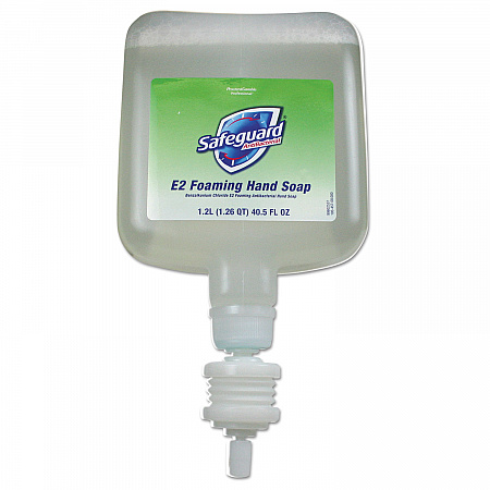 Antibacterial Foam Hand Soap Refill, E-2 Formula, Unscented, 1,200 mL, 4/Carton (47434)