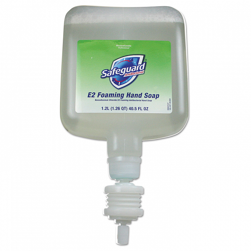 Antibacterial Foam Hand Soap Refill, E-2 Formula, Unscented, 1,200 mL, 4/Carton (47434)