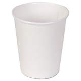 Dixie Paper Hot Cups, 10 oz, White, 50/Sleeve, 20 Sleeves/Carton (2340W)
