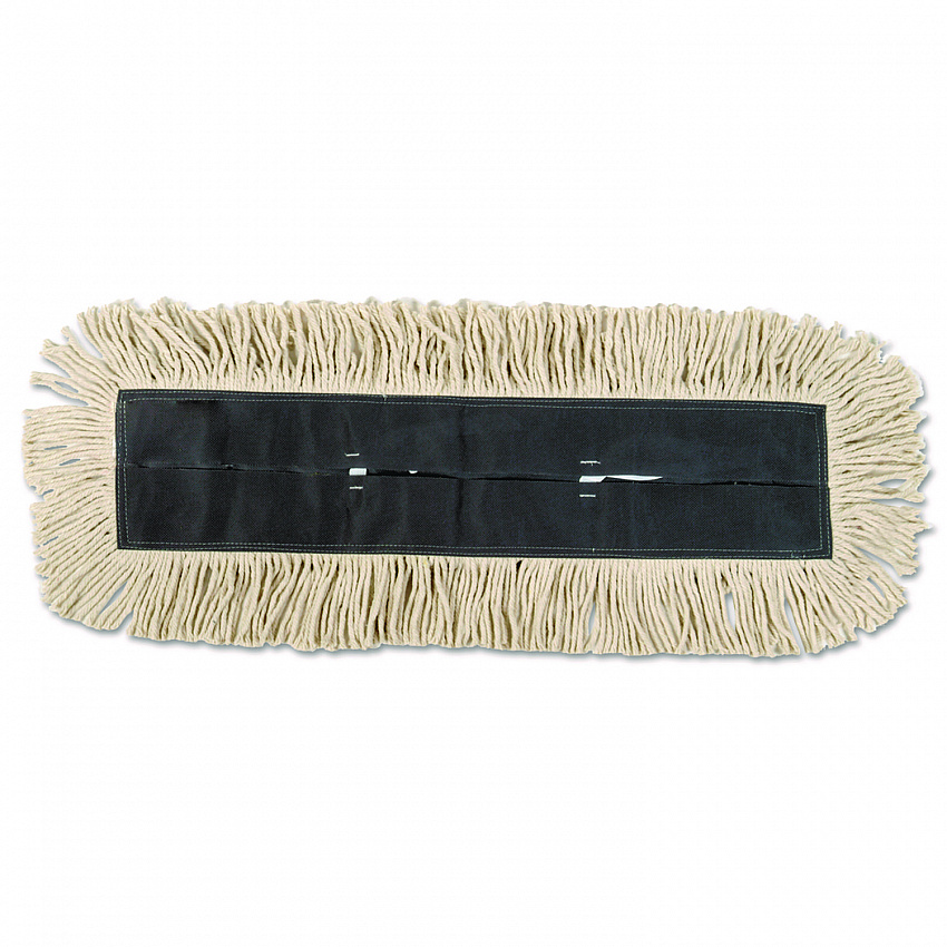 Dust Mop Head, Disposable, 5 x 36, White, 6/Carton (DD91536W)