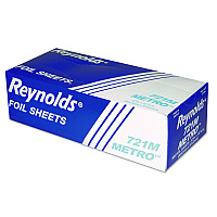 Metro Pop-Up Aluminum Foil Sheets, 10.75 x 12, 500/Box, 6 Boxes/Carton (721M)