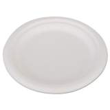 SCT ChampWare Heavyweight Bagasse Dinnerware, Plate, 6", White, 1,000/Carton (18110)