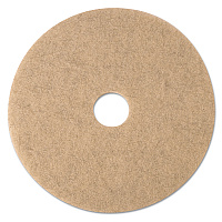 Ultra High-Speed Natural Blend Floor Burnishing Pads 3500, 21" Diameter, Tan, 5/Carton (19009)
