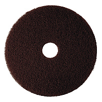 Low-Speed High Productivity Floor Pads 7100, 13" Diameter, Brown, 5/Carton (08441)