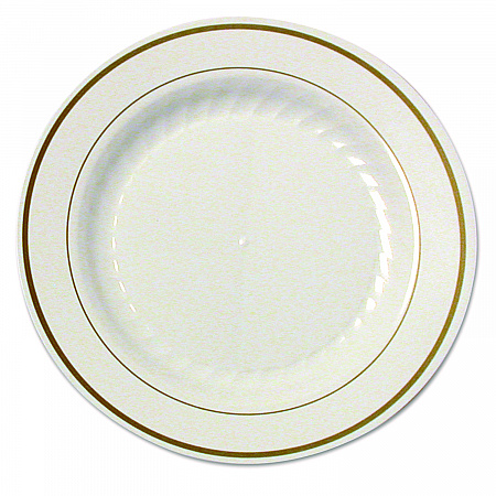 Masterpiece Plastic Plates, 7.5