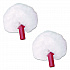 ErgoToilet Bowl Brush Replacement Swab Head, White, 2/Pack (BSRHR)