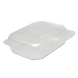 Dart StayLock Clear Hinged Lid Containers, 6 x 7 x 2.1, Clear, 125/Packs, 2 Packs/Carton (C26UT1)