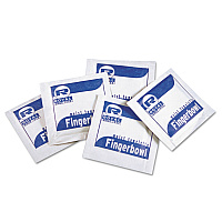 Moist Towelettes, Individually Wrapped, 4 x 6, Lemon Scent, White, 1,000/Carton (RF1MB)