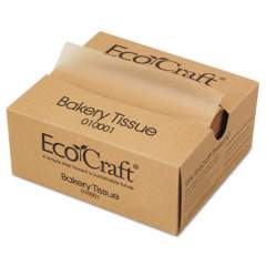 Bagcraft EcoCraft Interfolded Dry Wax Deli Sheets, 6 x 10.75, Natural, 1,000/Box, 10 Boxes/Carton (010001)
