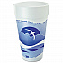 Horizon Hot/Cold Foam Drinking Cups, 20 oz, White/Blueberry, 25/Bag, 20 Bags/Carton (20J16H)